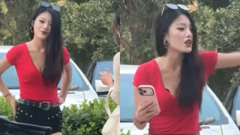 美女街头2V2互殴事件
